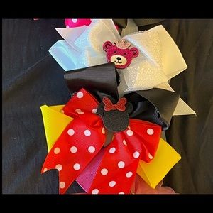 💕 7 Girls Clip Hair Bows💕